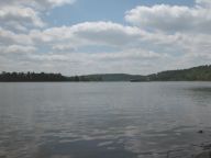Barge on the Ohio River