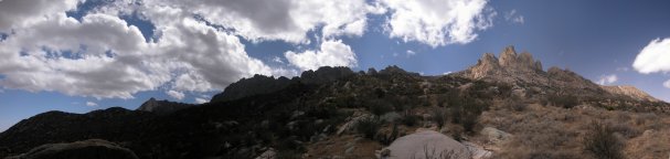 Clouds over the Organ Mountains