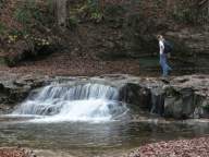 Larisa and the Waterfall